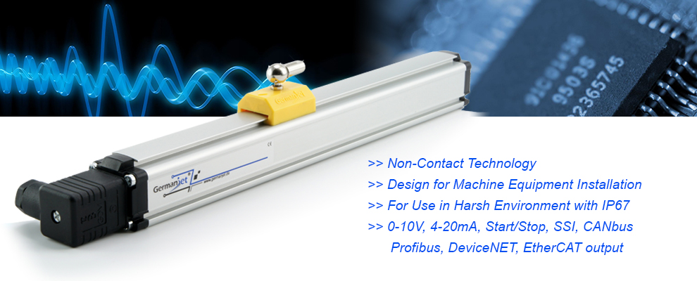 Germanjet位移传感器特点